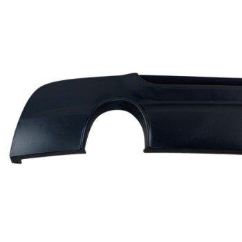 Diffuser προφυλακτήρα BMW E92 - M pack design διπλό για διπλή εξάτμιση