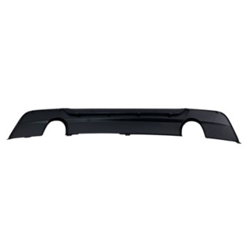 Diffuser προφυλακτήρα BMW E92 - M pack design διπλό για διπλή εξάτμιση