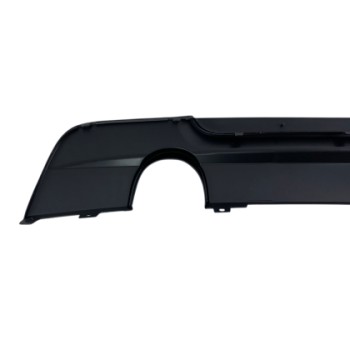 Diffuser προφυλακτήρα BMW E92 - M pack design διπλό για διπλή εξάτμιση