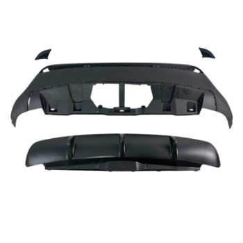 Body kit BMW X6 E71 (2007-2014) - M pack design, με φαρδύ splitter