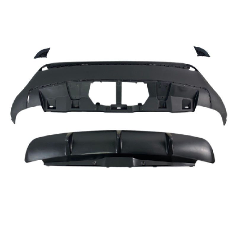 Body kit BMW X6 E71 (2007-2014) - M pack design, με φαρδύ splitter