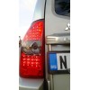 Πίσω φανάρια για Mitsubishi Pajero (2001-2006) - με φιμέ φλας - σετ 2τμχ.