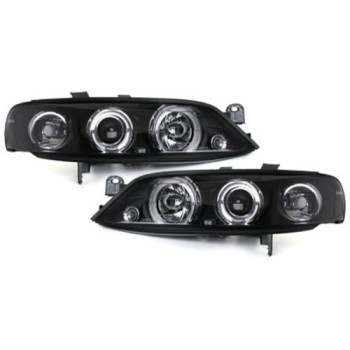 Φανάρια εμπρός angel eyes για Opel Vectra B (1996-2001) , με λάμπες (Η1) - σετ 2τμχ.