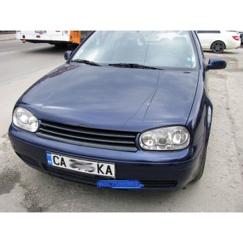 Μάσκα χωρίς σήμα για Vw Golf 4 - μαύρη με 3 γρίλιες