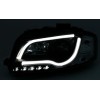 Φανάρια εμπρός led Lightbar Design για Audi A3 (2003-2008) - chrome , με λάμπες (Η1) - σετ 2τμχ.