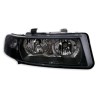 Φανάρια εμπρός angel eyes για Seat Leon /Toledo (1999-2004) - μαύρα , χωρίς λάμπες (Η7) - σετ 2τμχ.