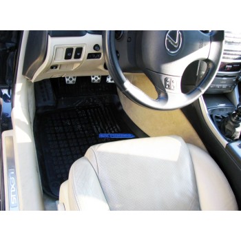 Λαστιχένια πατάκια Rezaw Plast για LEXUS IS II (2005-2013) - τύπου σκαφάκι - 4τμχ.