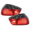 Πίσω φανάρια led για BMW E90 sedan (2005-2008) - φιμέ φλας - σετ 2τμχ.