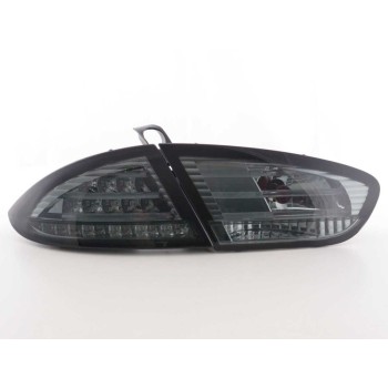 Πίσω φανάρια led για Seat Leon 1P (2005-2009)- φιμέ - σετ 2τμχ.