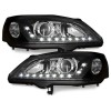 Φανάρια εμπρός led για Opel Astra G (1998-2004) - μαύρα , χωρίς λάμπες (Η7) - σετ 2τμχ.