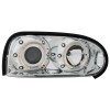 Φανάρια εμπρός angel eyes για Vw Golf ΙΙΙ - chrome , με λάμπες (Η1) - σετ 2τμχ.