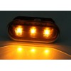 Led φλας φτερού για Vw / Ford / Seat - μαύρα - σετ 2τμχ.