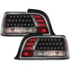 Πίσω φανάρια led για BMW E36  (1991-1999) - μαύρα - σετ 2τμχ.