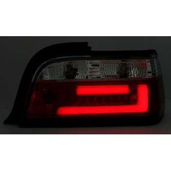 Πίσω φανάρια led για BMW E36  (1991-1999) 2d coupe - lightbar design - σετ 2τμχ.