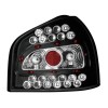 Πίσω φανάρια led Audi A3 (1996-2003) - μαύρα - σετ 2τμχ.