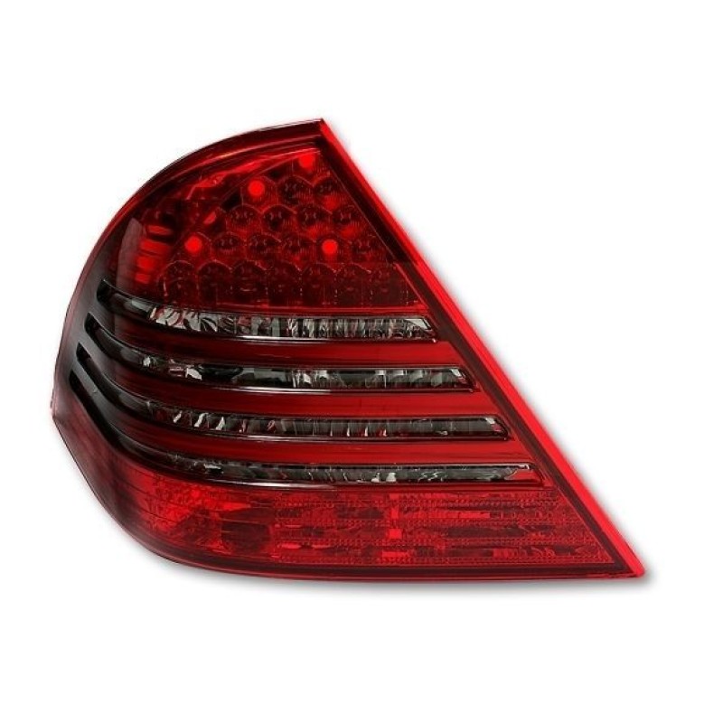 Πίσω φανάρια τύπου led για Mercedes sedan C-Class W203 (2004-2007) - σετ 2τμχ.