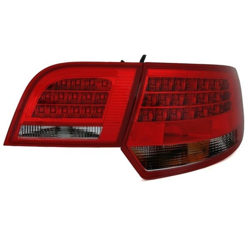 Πίσω φανάρια led για Audi A3 Sportback (2003-2009) - με φιμέ φλας - σετ 2τμχ.