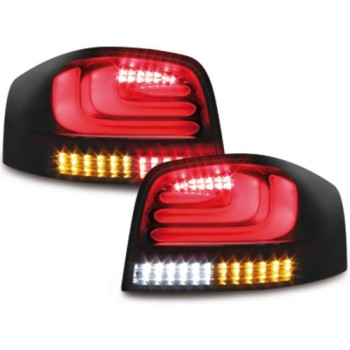 Πίσω φανάρια led για Audi A3 (2003-2009) - σετ 2τμχ.