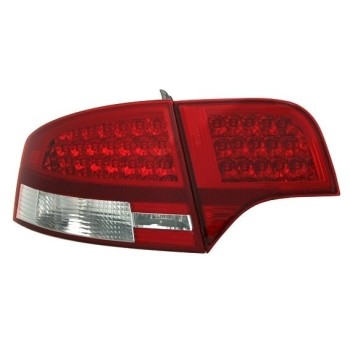 Πίσω φανάρια τύπου led για Audi A4 combi (2004-2007) - σετ 2τμχ.