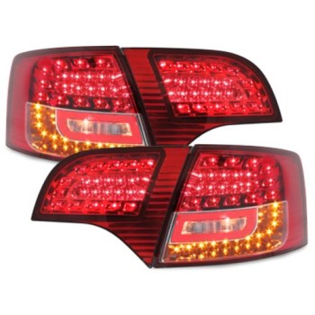 Πίσω φανάρια led για Audi A4 caravan (s/w) (2004-2007) - σετ 2τμχ.