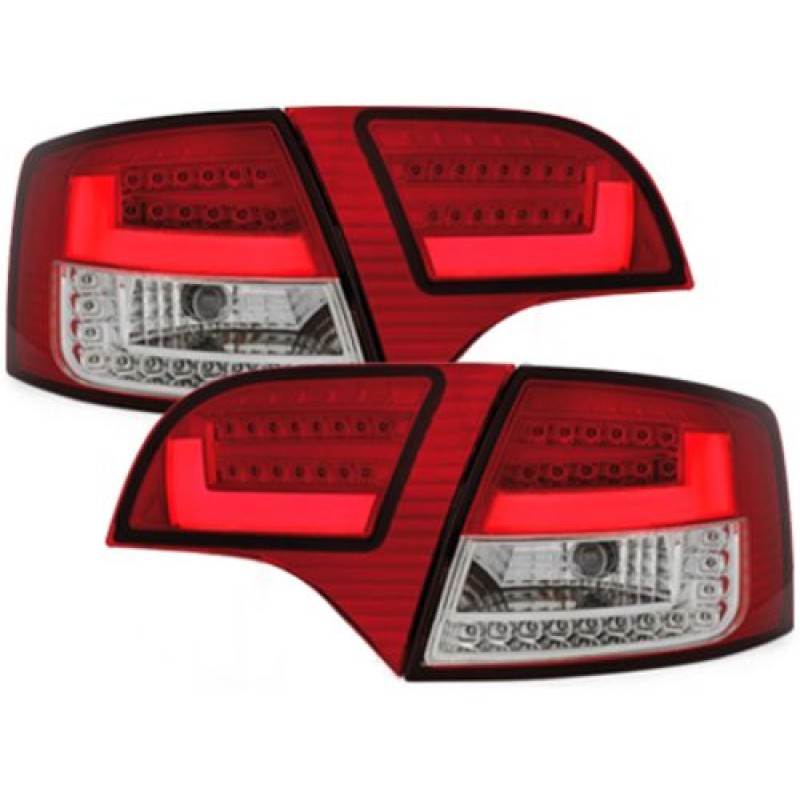 Πίσω φανάρια led για Audi A4 combi (2004-2007) - σετ 2τμχ.