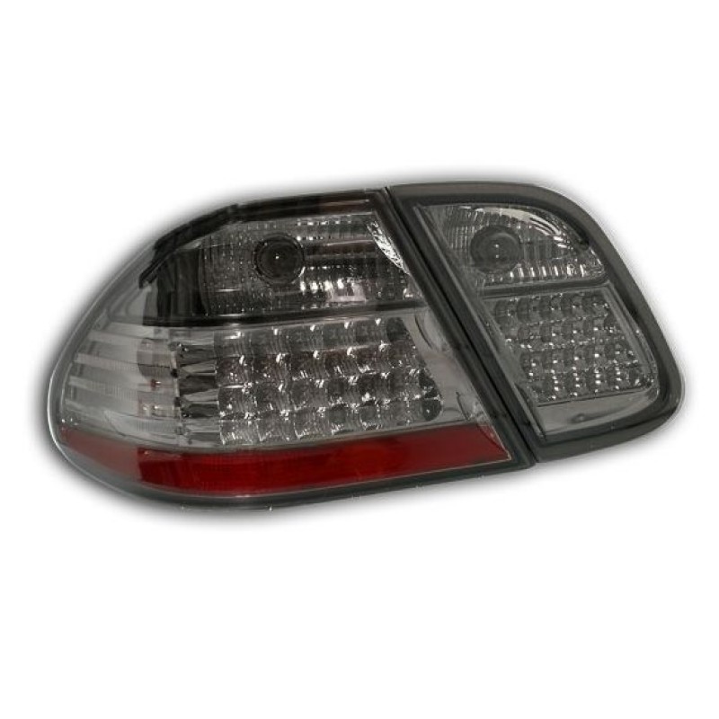 Πίσω φανάρια led για Mercedes CLK W208 (1997-2002) - φιμέ - σετ 2τμχ.