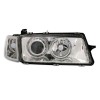 Φανάρια εμπρός angel eyes για Opel Vectra A (1988-1995) - chrome , χωρίς λάμπες (Η7) - σετ 2τμχ.