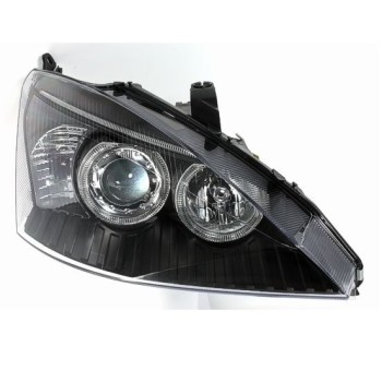 Φανάρια εμπρός angel eyes για Ford Focus (1998-2001) - μαύρα , χωρίς λάμπες (Η7) - σετ 2τμχ.