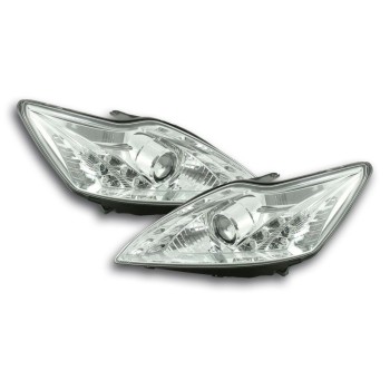 Φανάρια εμπρός Dayline led για Ford Focus (2008-2011) , με λάμπες (Η1) - σετ 2τμχ.