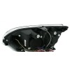 Φανάρια εμπρός angel eyes για Ford Focus (2005-2008) - μαύρα , με λάμπες (Η1) - σετ 2τμχ.