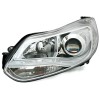 Φανάρια εμπρός led για Ford Focus (2011+) - chrome , με λάμπες (Η1) - σετ 2τμχ.