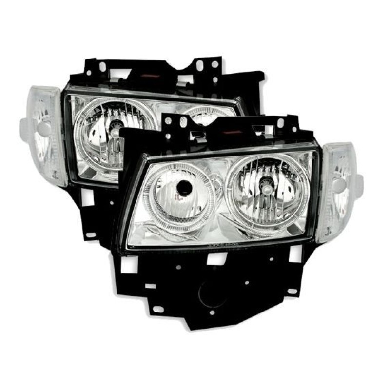 Φανάρια εμπρός angel eyes για Vw Transporter T4 (1997-2003) , χωρίς λάμπες (Η7) - σετ 2τμχ.