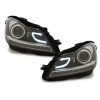 Φανάρια εμπρός led lightbar για Mercedes C-CLASS W204 (2011+) , με λάμπες (Η1) - σετ 2τμχ.