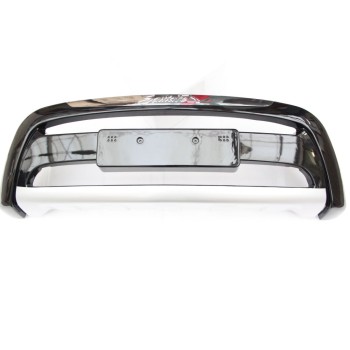 Εμπρόσθιο bull - bar και πίσω roll - bar για Hyundai Santa Fe (2010-2012) - μαύρα