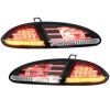 Πίσω φανάρια led για Seat Leon 1P (2005-2009) - black - σετ 2τμχ.