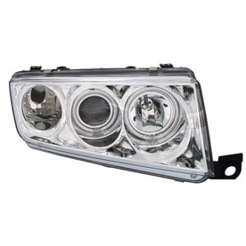 Φανάρια εμπρός angel eyes για Skoda Fabia (1999-2007) , χωρίς λάμπες (Η7) - σετ 2τμχ.