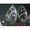 Δαχτυλίδια καντράν για BMW E39 / E38 / X5 E53 (1999-2007) - ματ / ασημένια