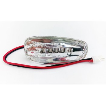 Led φλας για Mercedes W140 / W202 / W210 / W208 / Vito / Sprinter - χρωμίου - σετ 2τμχ.