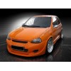 Φανάρια εμπρός για Opel Corsa B (1993-2001) - μαύρα , χωρίς λάμπες (Η4) - σετ 2τμχ.