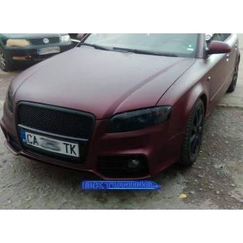 Προφυλακτήρας εμπρός για Audi A4 B7 8E (2004-2008) - S Line Design με γρίλια χρωμίου