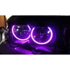 RGB δαχτυλίδια angel eyes led για BMW E46 coupe (1998-2003) / BMW E46 Sedan, Combi (1998-2005) - με τηλεχειρισμό για αλλαγή χρωμάτων