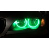 RGB δαχτυλίδια angel eyes led για BMW E46 coupe (1998-2003) / BMW E46 Sedan, Combi (1998-2005) - με τηλεχειρισμό για αλλαγή χρωμάτων