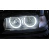 Δαχτυλίδια angel eyes CCFL για BMW E36/E38 / E39 - Λευκό χρώμα