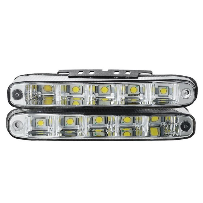 Universal led φώτα με 5 led x 1W - υπό γωνία - 2τμχ.