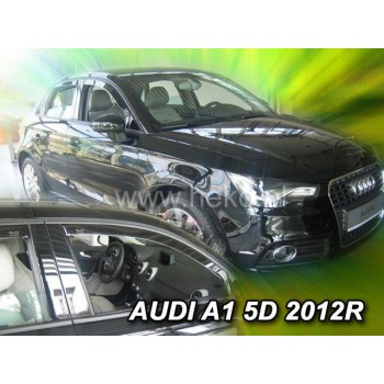 Ανεμοθραύστες για AUDI A1  (2010-2018)  5 πορτο - 2 τμχ. εμπρός