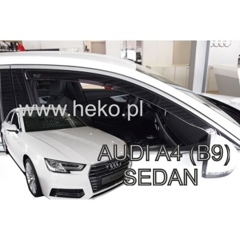 Ανεμοθραύστες για Audi A4 B9 (2016+) sedan - 4 τμχ. εμπρός και πίσω