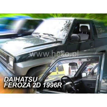 Ανεμοθραύστες για Daihatsu Feroza (1989-1998) 3 πορτο - 2 τμχ. εμπρός