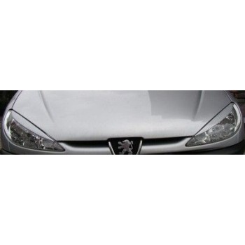 Φρυδάκια φαναριών για  Peugeot 206 - μαύρα