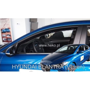 Ανεμοθραύστες για Hyundai Elantra (2000-2006) 5 πορτο - 4 τμχ. εμπρός και πίσω