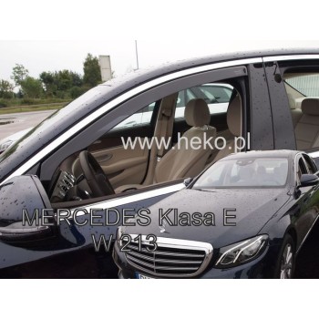 Ανεμοθραύστες για Mercedes E-Class W213  (2016+) sedan - 4 τμχ. εμπρός και πίσω